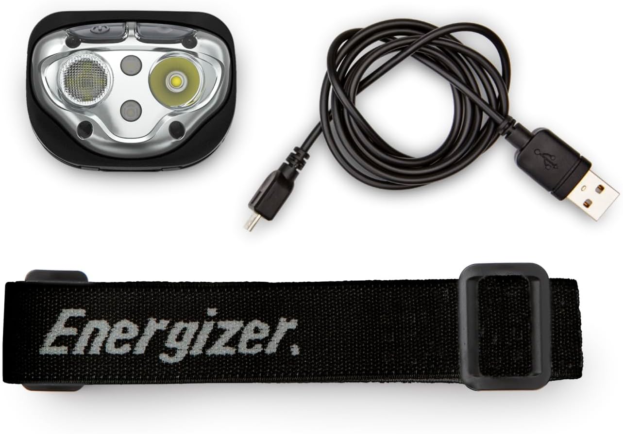 Energizer Rechargeable Headlamp Pro400 with USB