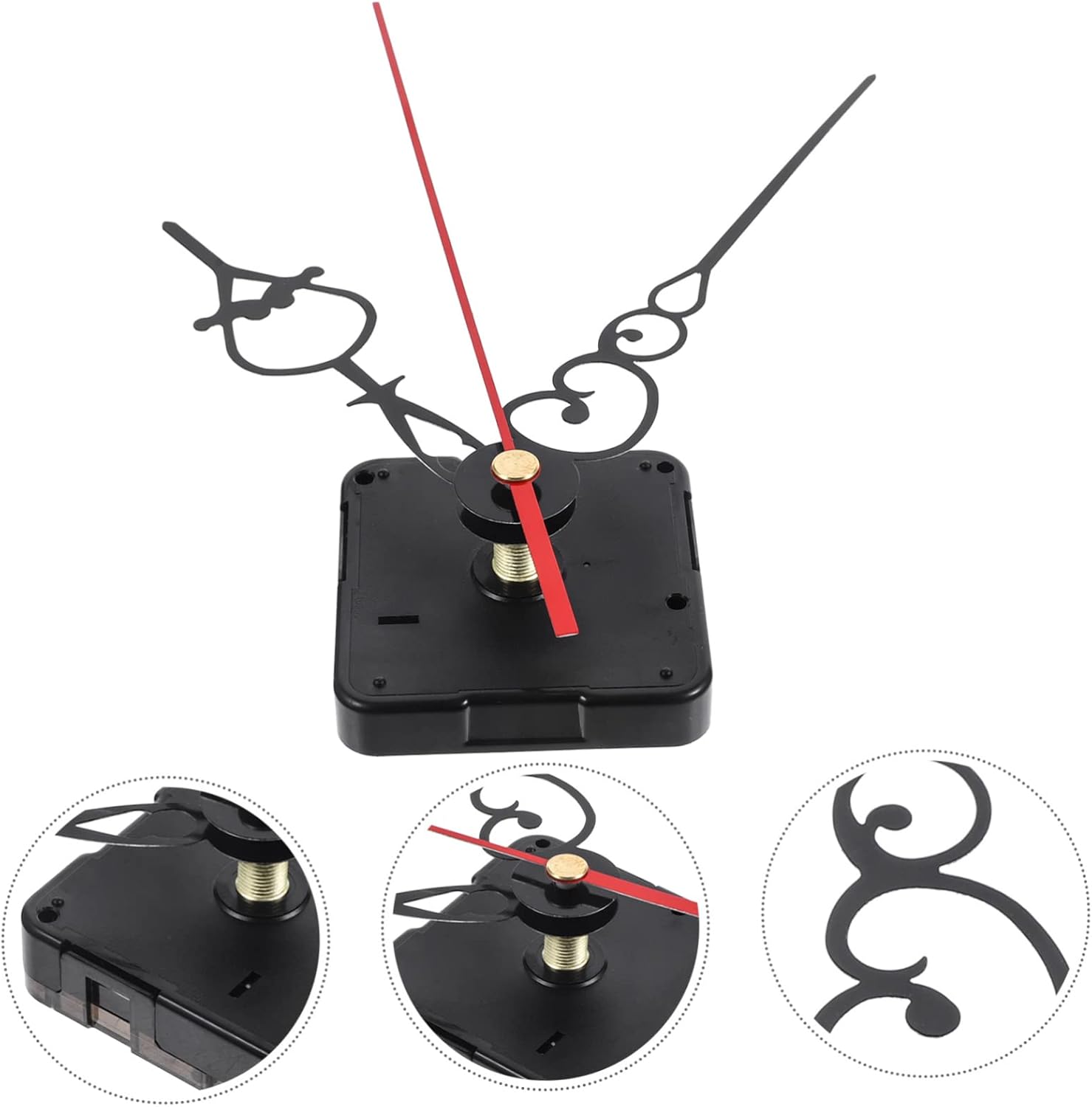 DOITOOL DIY Silent quartz clock movement kit with 35CM clock face