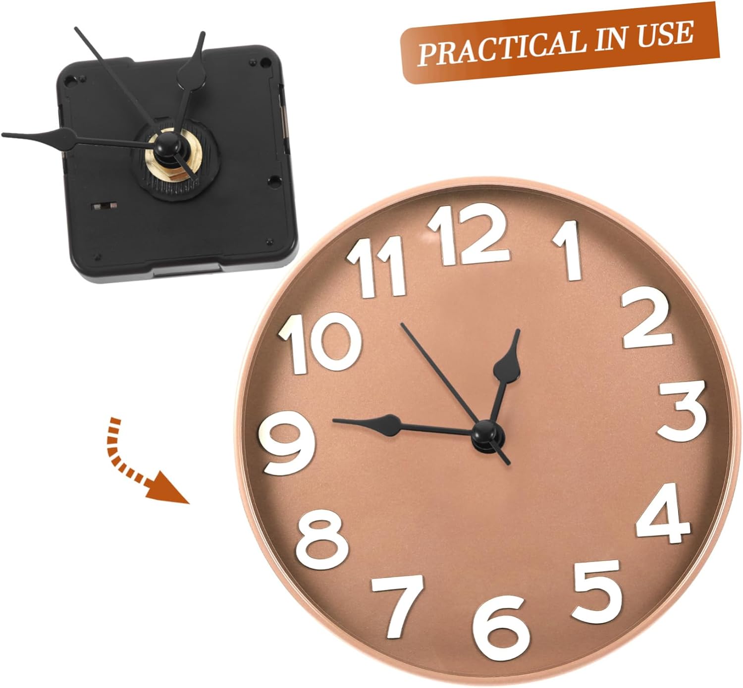 Build Your Own Unique Wall Clock in Minutes