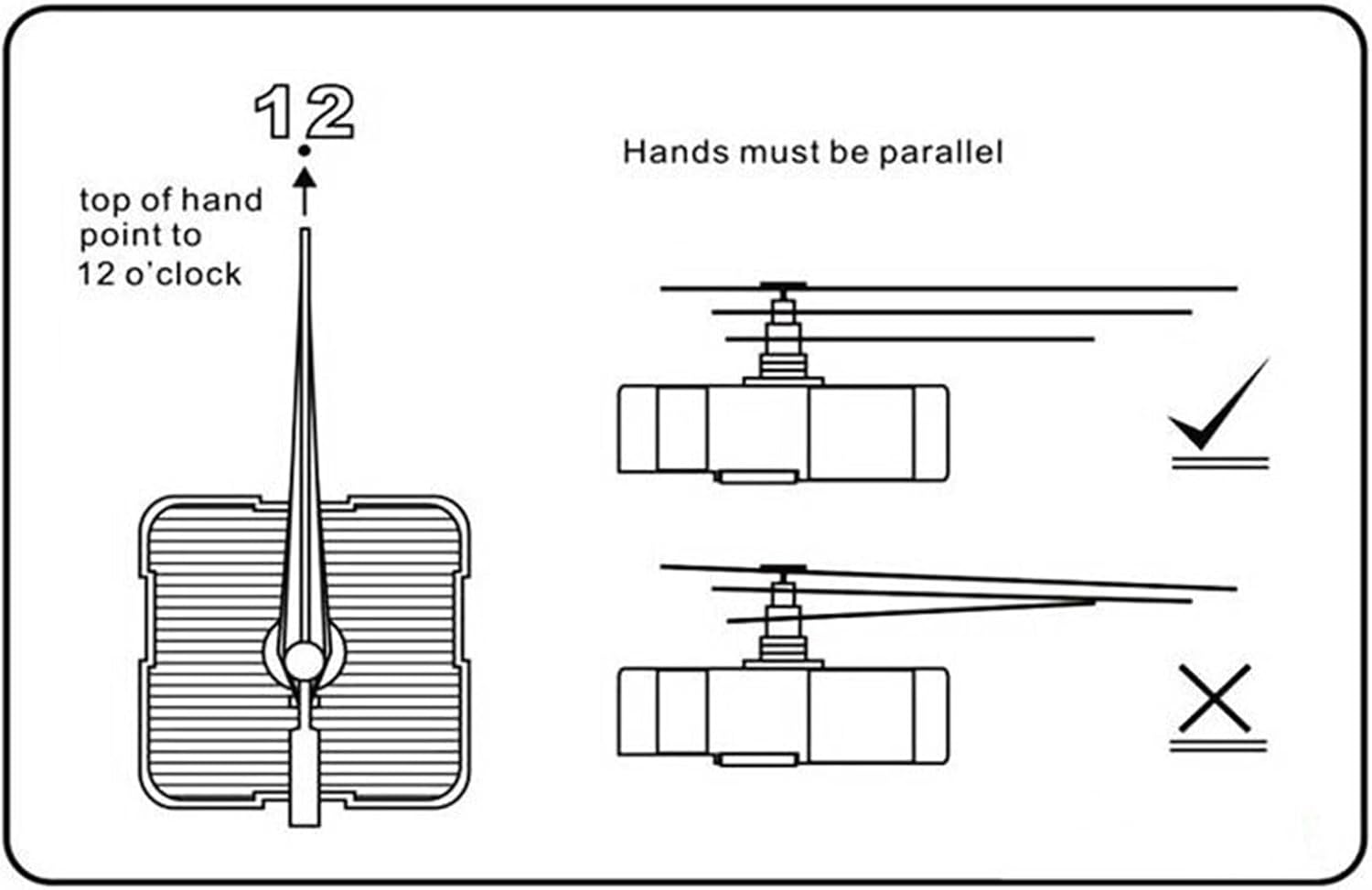 Pendulum Movement Kit for Crafting Clocks