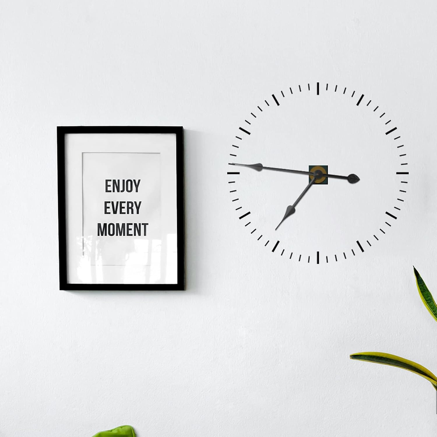 DOITOOL 4Pcs Wall Clock Extra Long Hands Mechanism