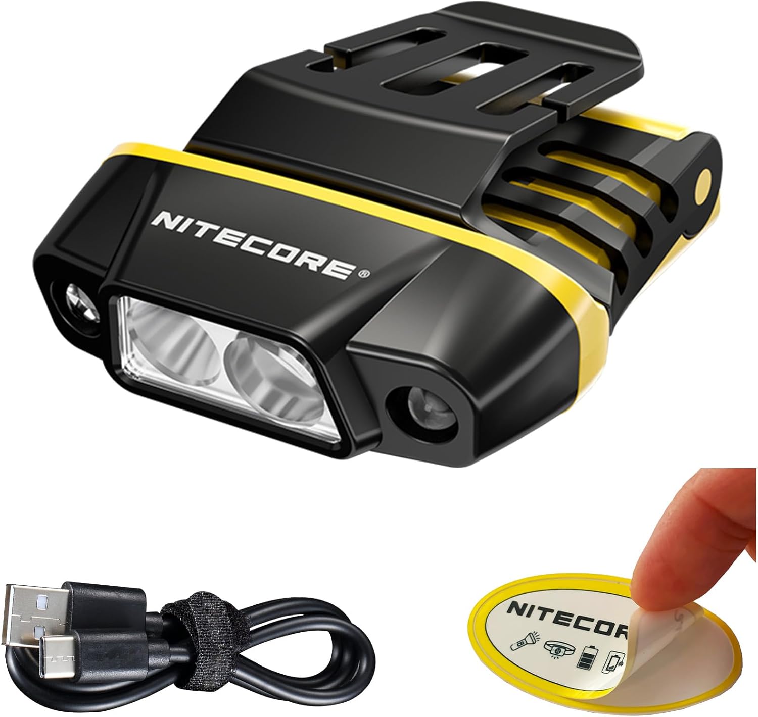 Nitecore NU11 Clip On Cap Light Headlamp 1