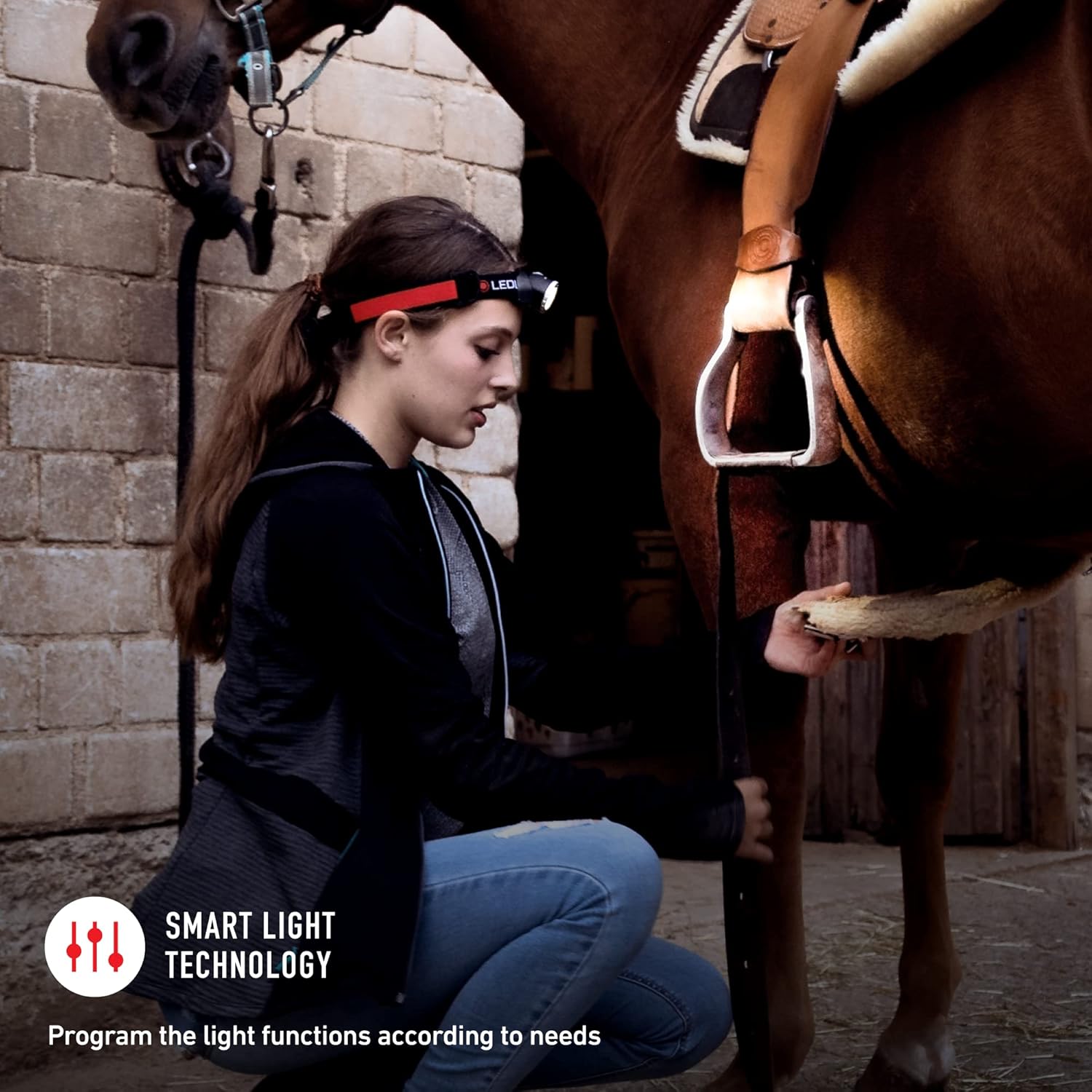 Ledlenser H8R Lightweight HeadlampPowerful 600 Lumens Rechargeable for Outdoor Use