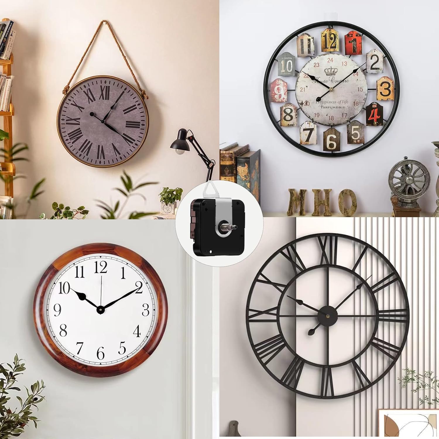 DEEWISH Giant Wall Clock MovementReplacement Kit