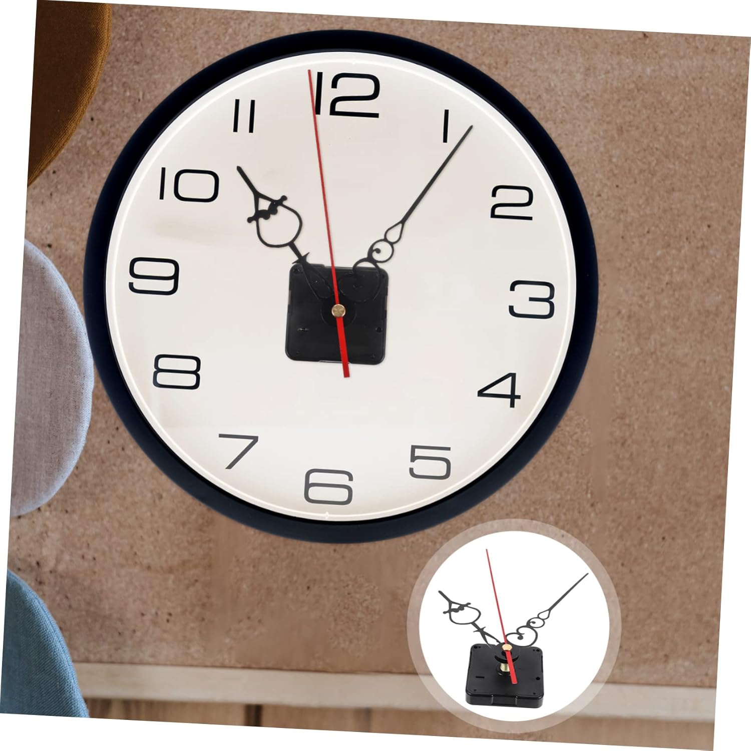 Silent Quartz Clock Kit for DIY Repair