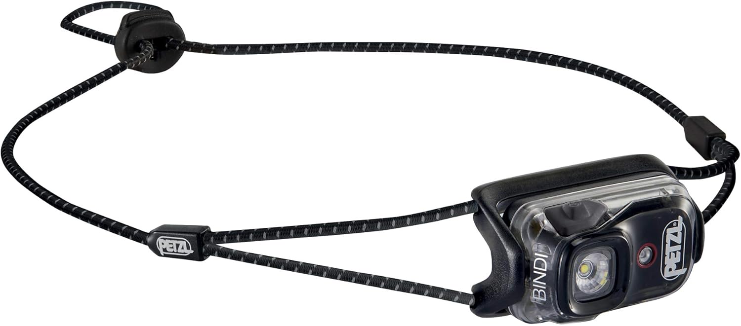 PETZL Bindi Headlamp - Ultra-Compact Rechargeable Headlamp for activities