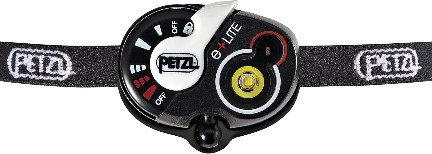 Reliable Petzl ELITE Headlamp - 30 Lumens Water Resistant 26g 10-Year Guarantee