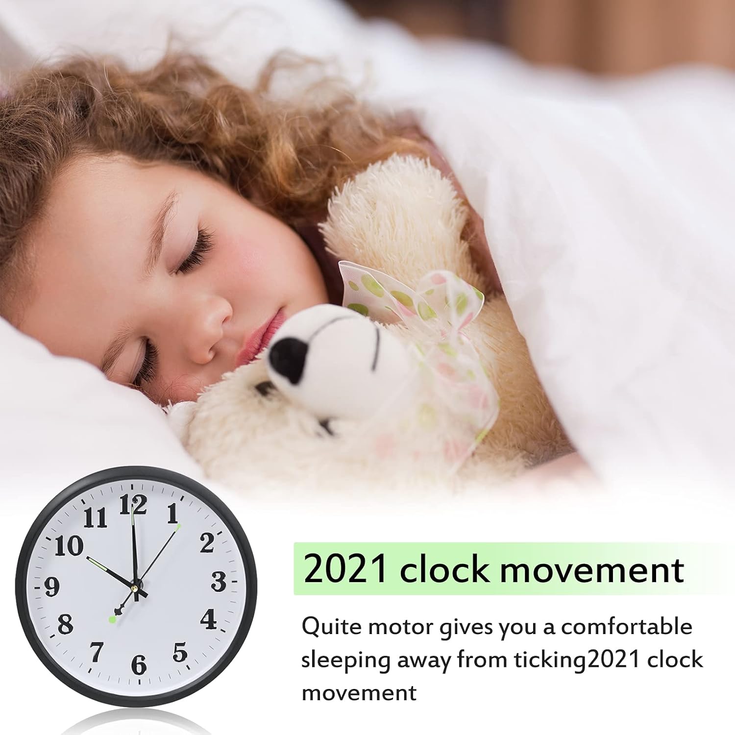 Kigeli 6-Piece DIY Wall Clock Repair Kit