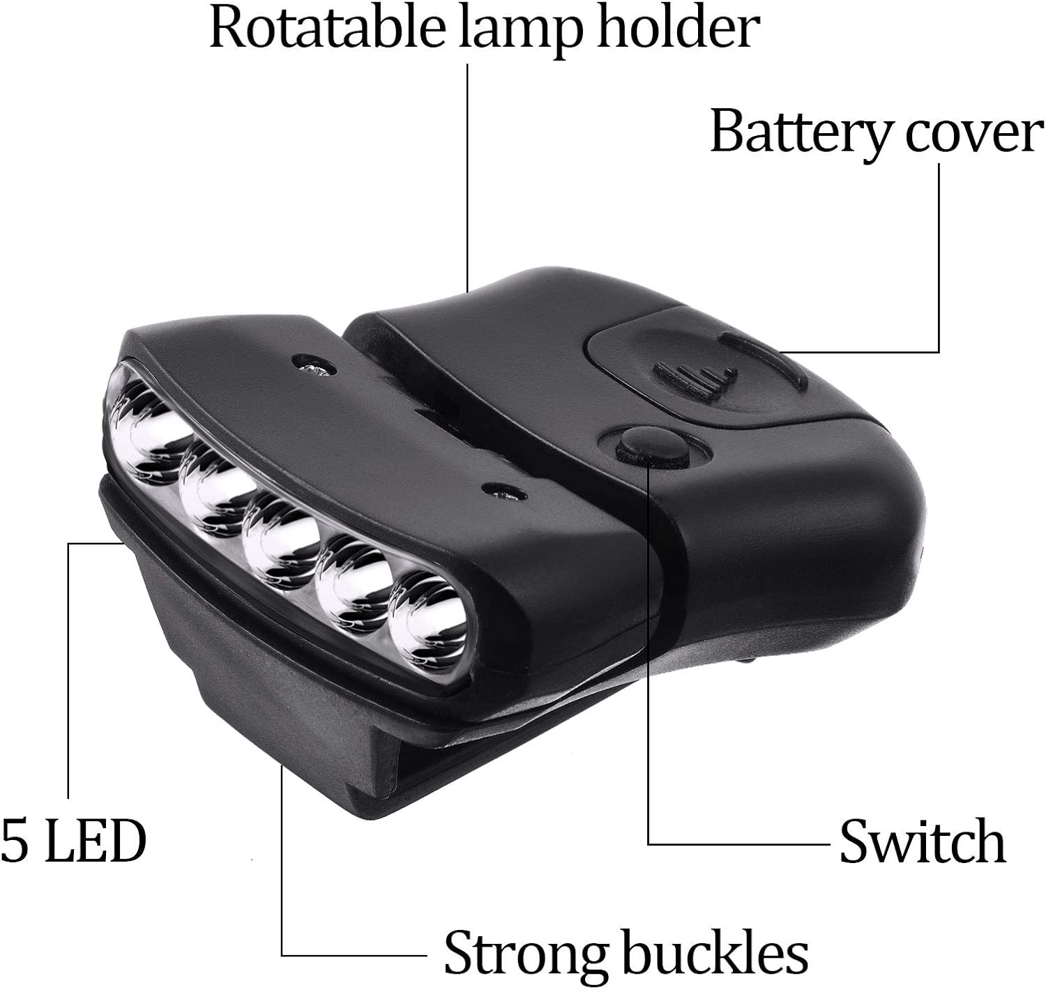 Miasi 180 Degree Rotating Multi-Purpose Work Lamp