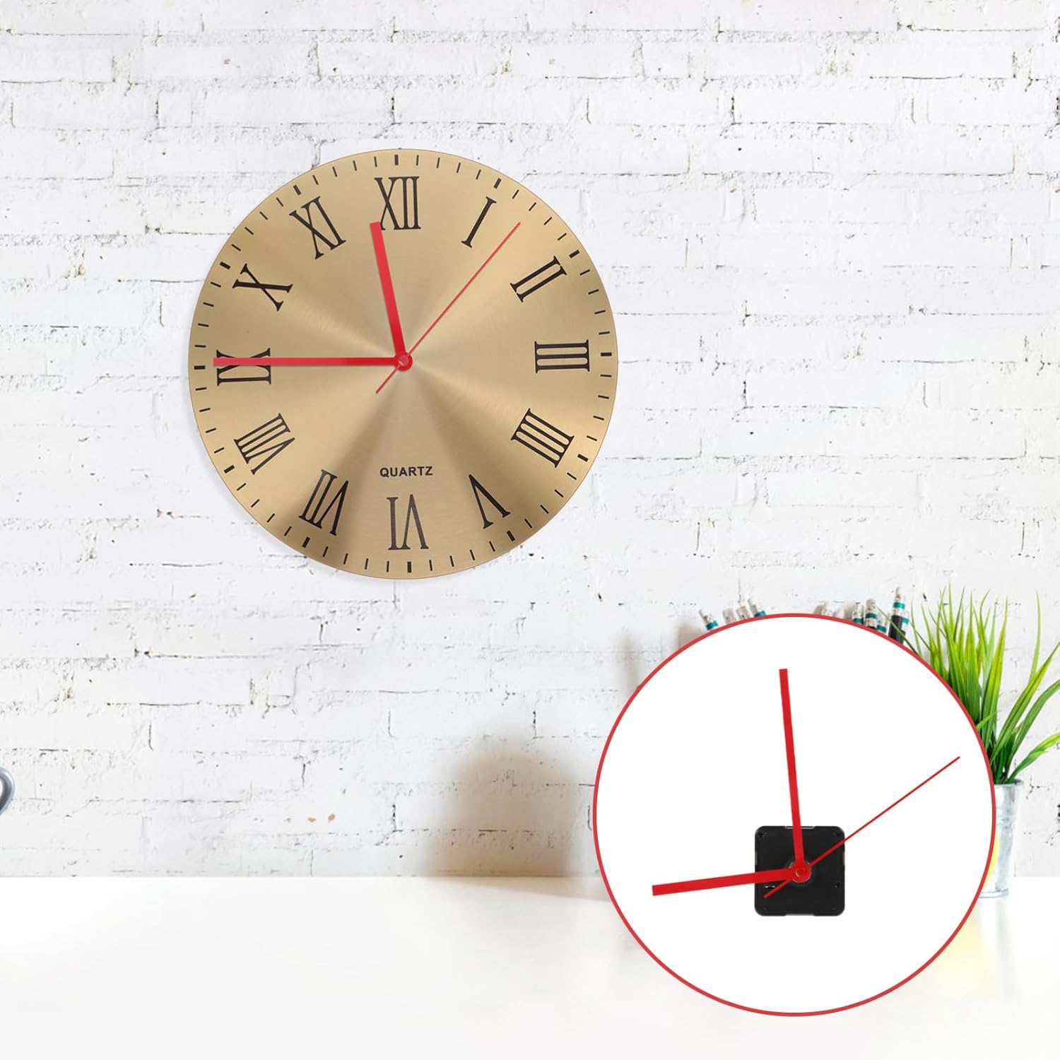 High-Quality Plastic Clock Mechanism Set
