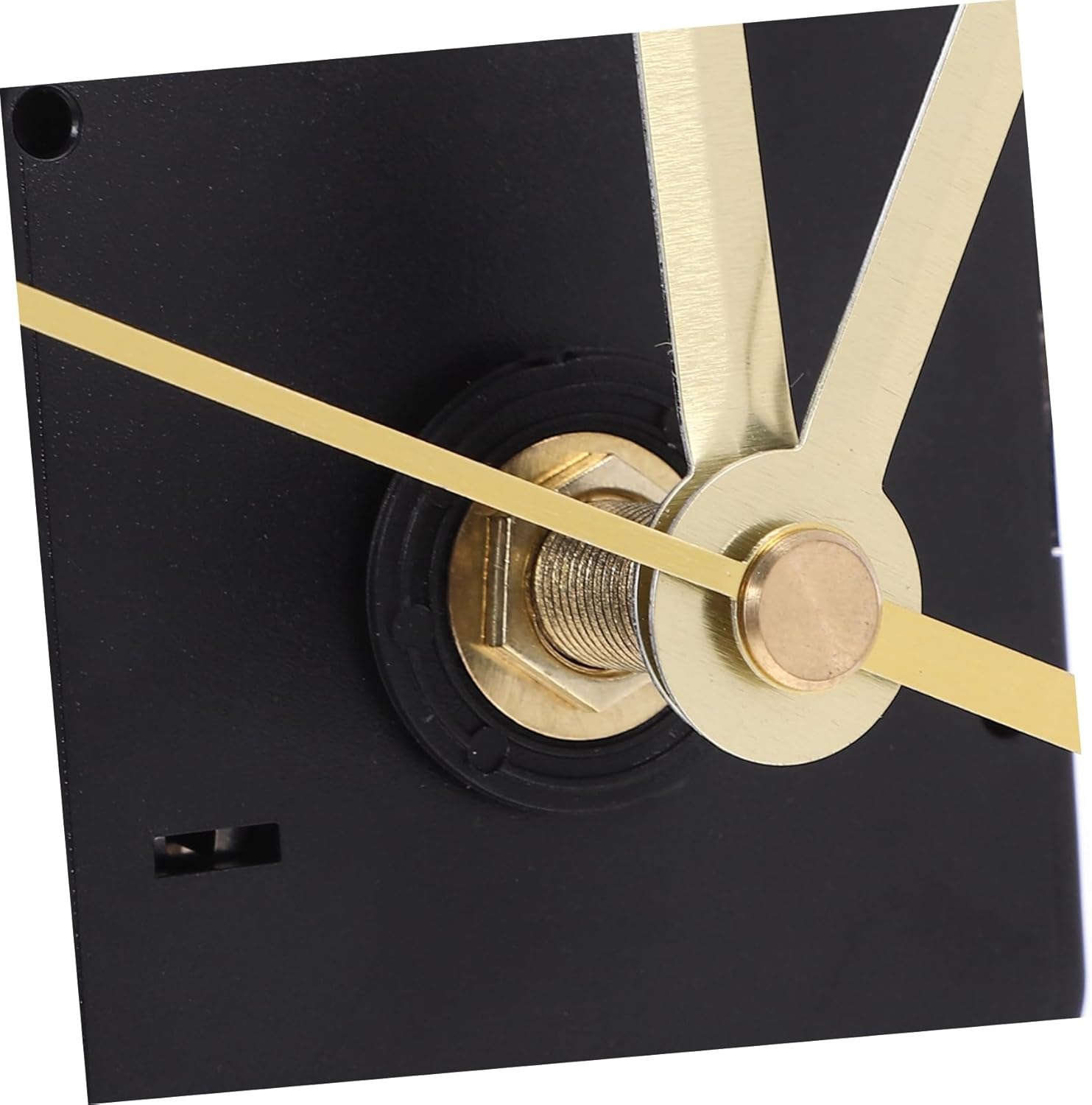 DOITool Clock Hands Set Golden Plastic Replacement for Wall Clocks