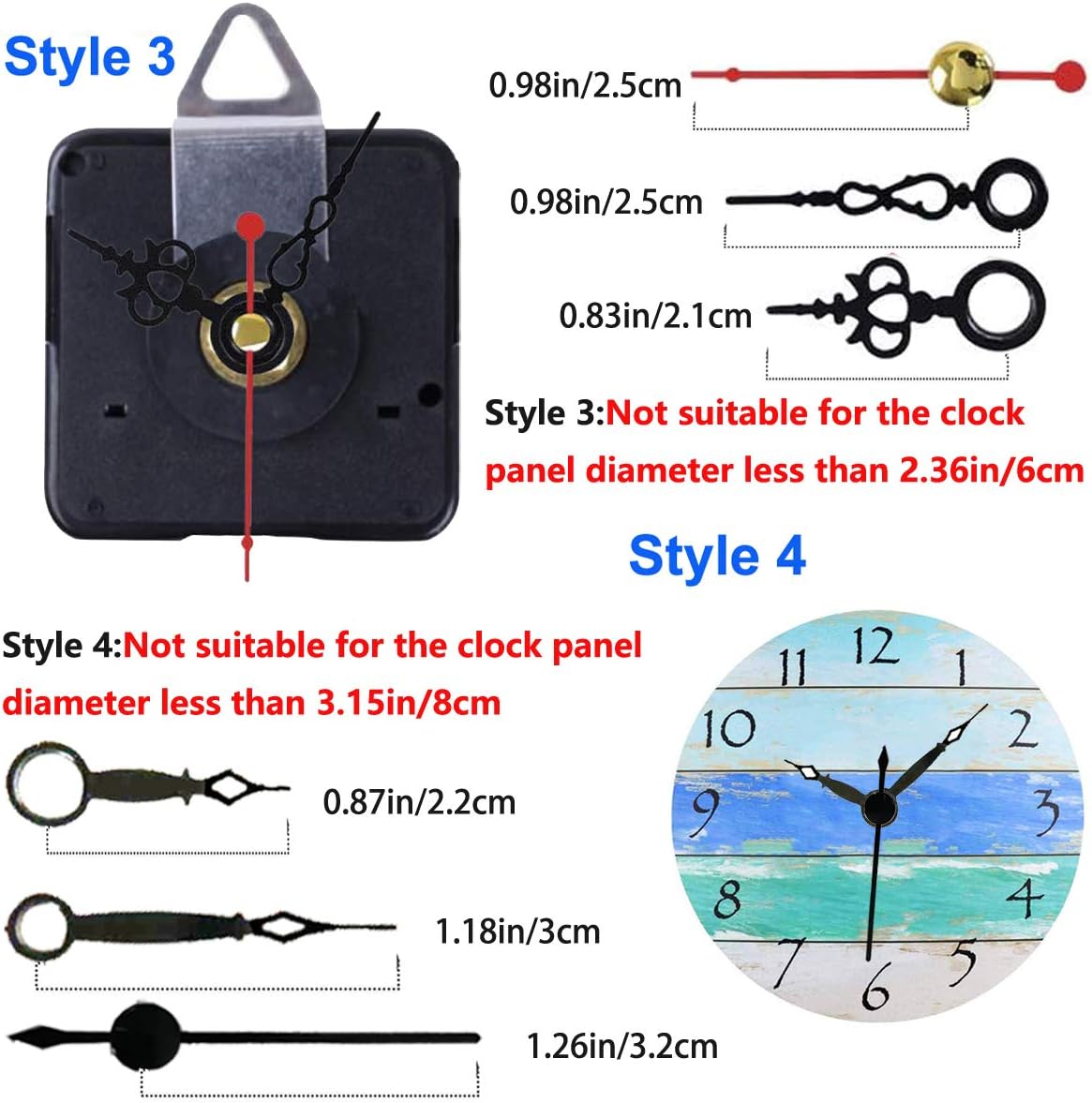 Durable and Easy-to-Use Clock Movement Kit