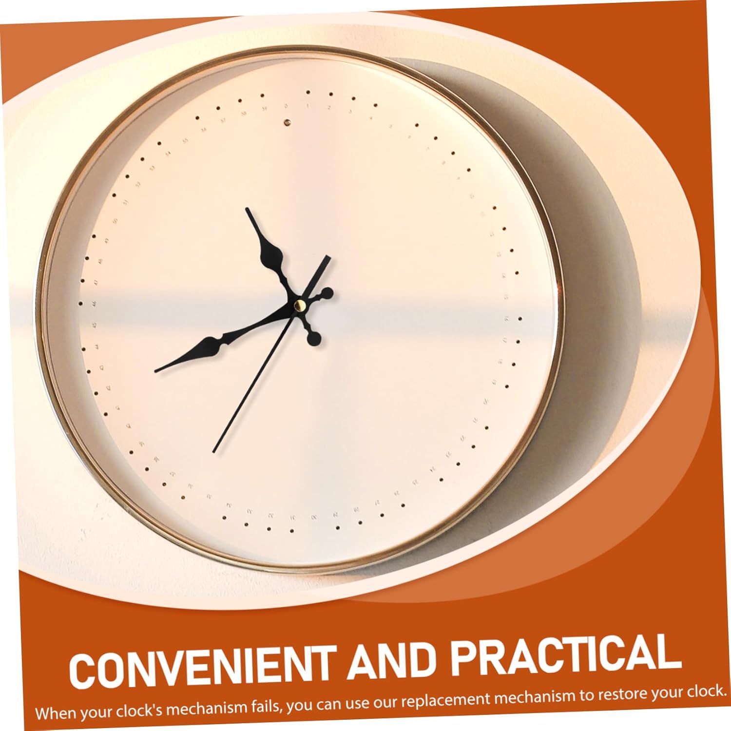 Simple Reliable and Easy-to-Replace Quartz Clock Movement Kit for DIY