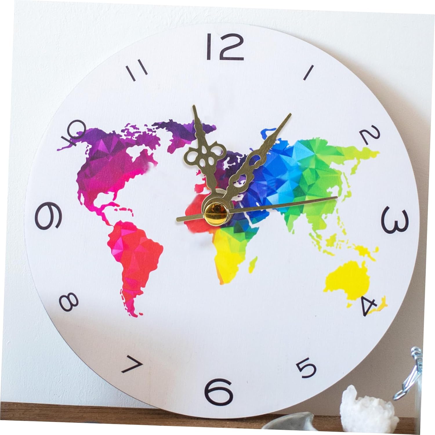 Uonlytech Wall Clock Mechanism Kit Large Hands Replacement Parts