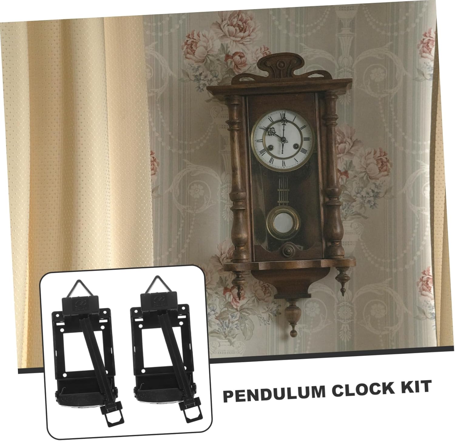 Uonlytech 8-Piece Pendulum Clock Movements Kit