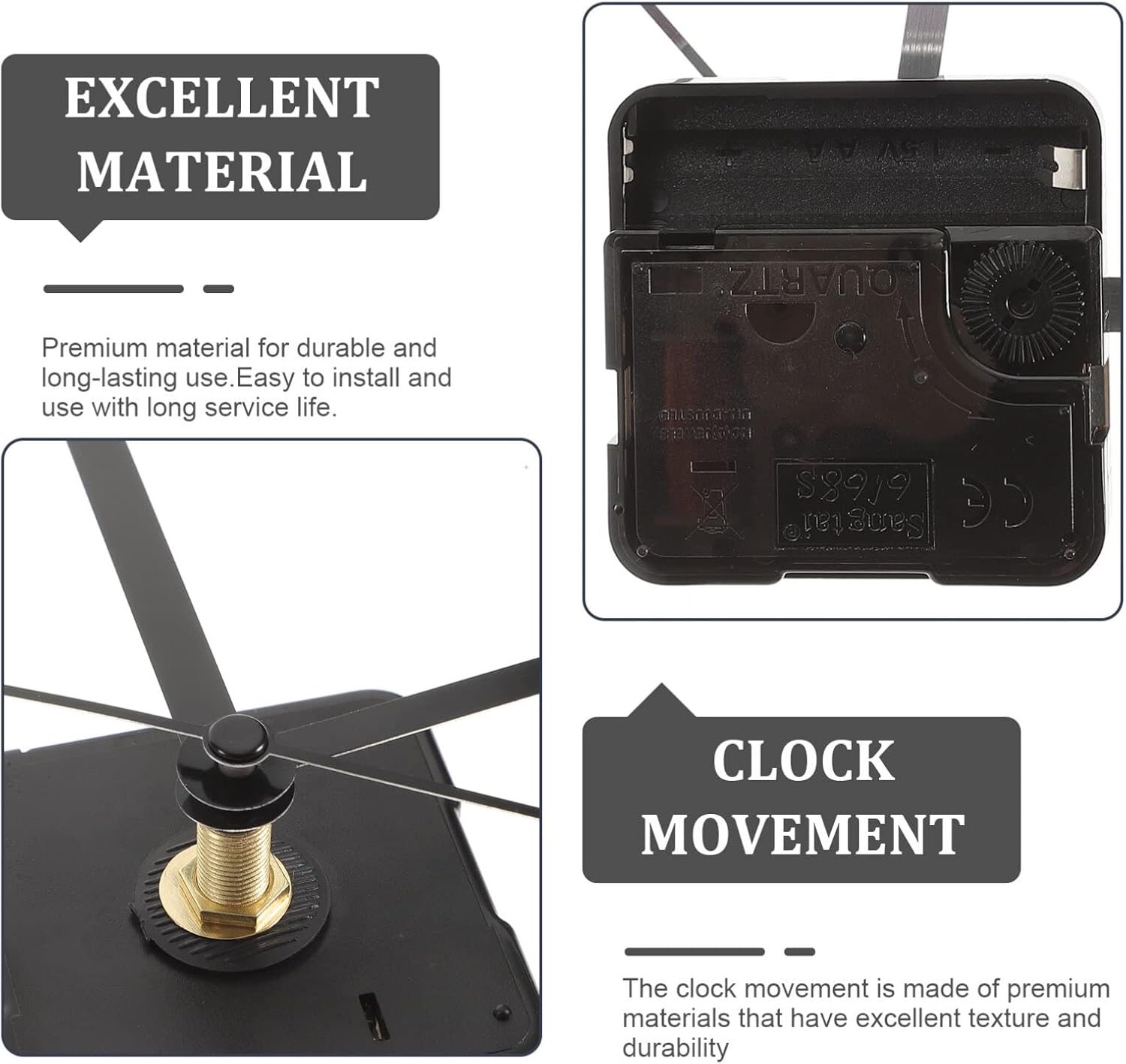Smart Battery-Operated Clock Repair Kit