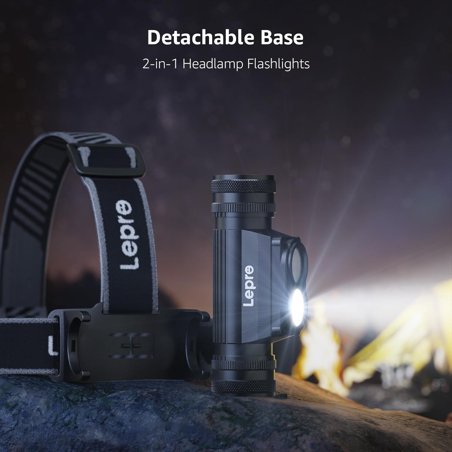 Lepro 1000 Lumen Headlamp Rechargeable