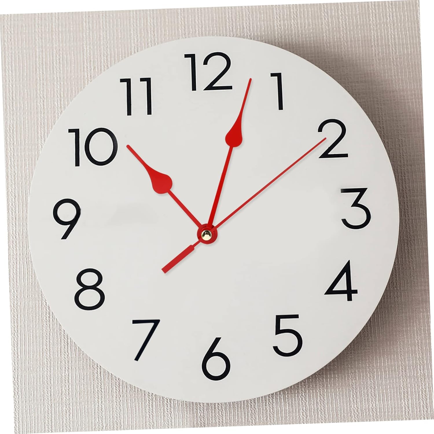 Silent Quartz Clock Movement Red Precision Timer