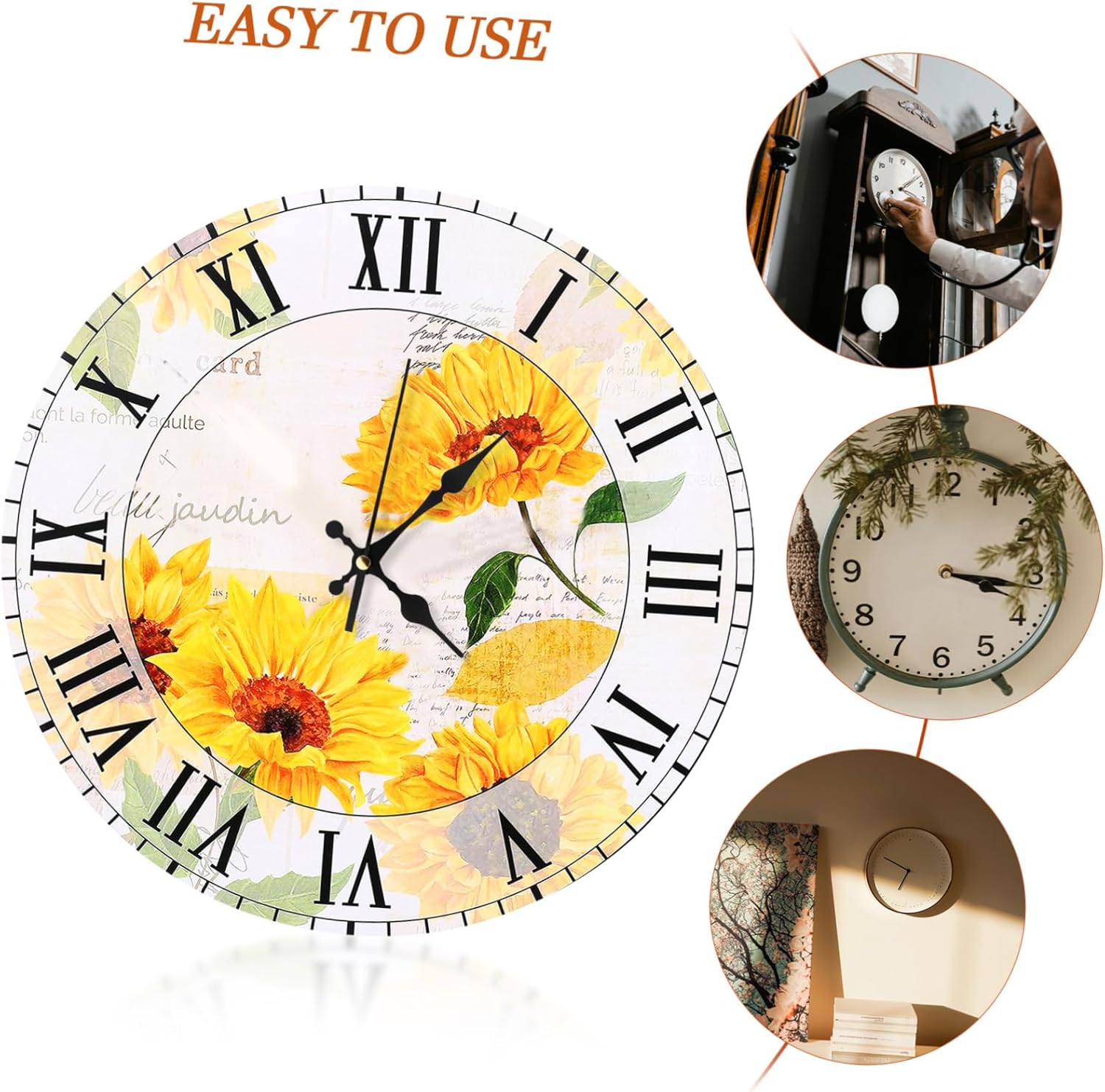 Simple Reliable and Easy-to-Replace Quartz Clock Movement Kit for DIY