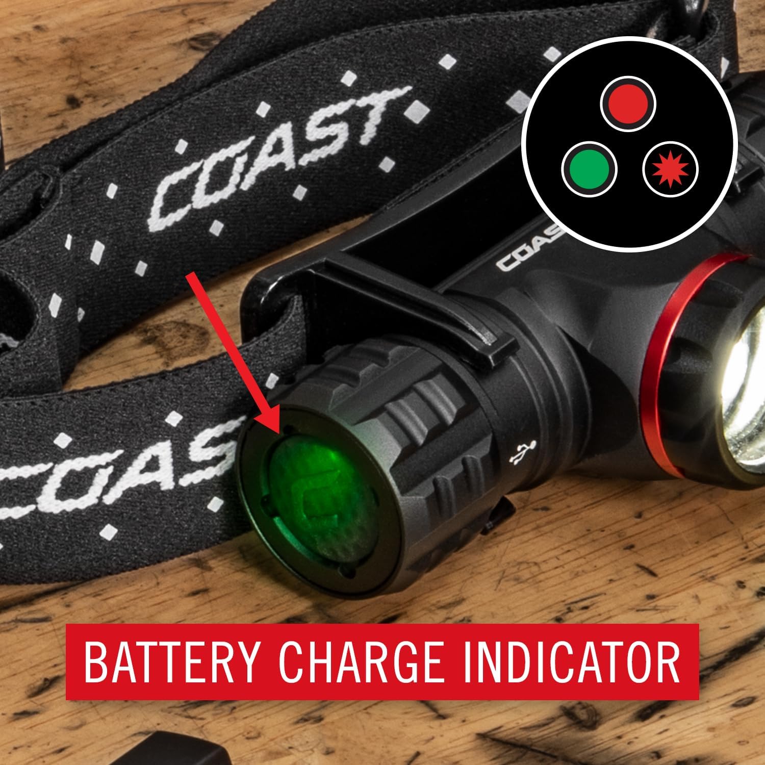 Portability Sustainability Compact versatile headlamp for outdoor adventures