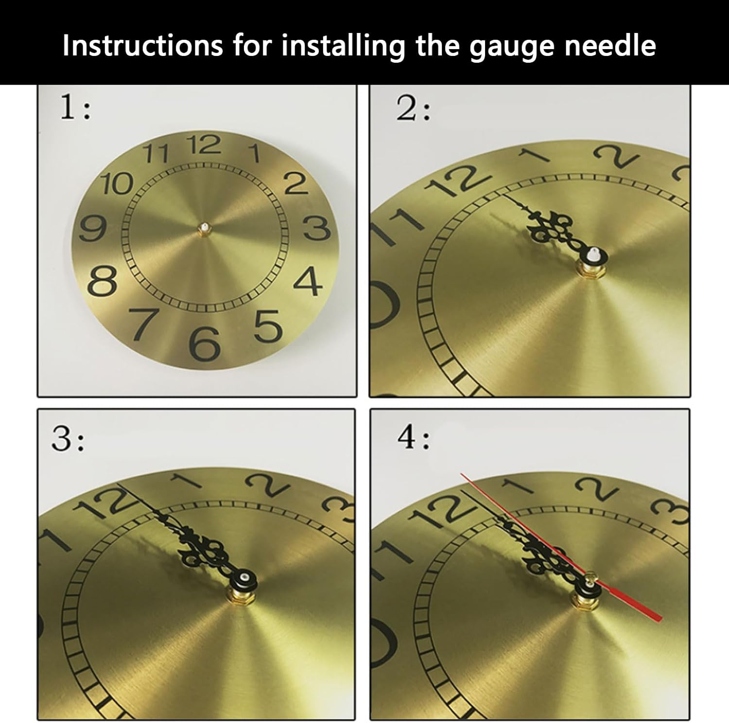 Quiet Quartz Clock Repair Kit