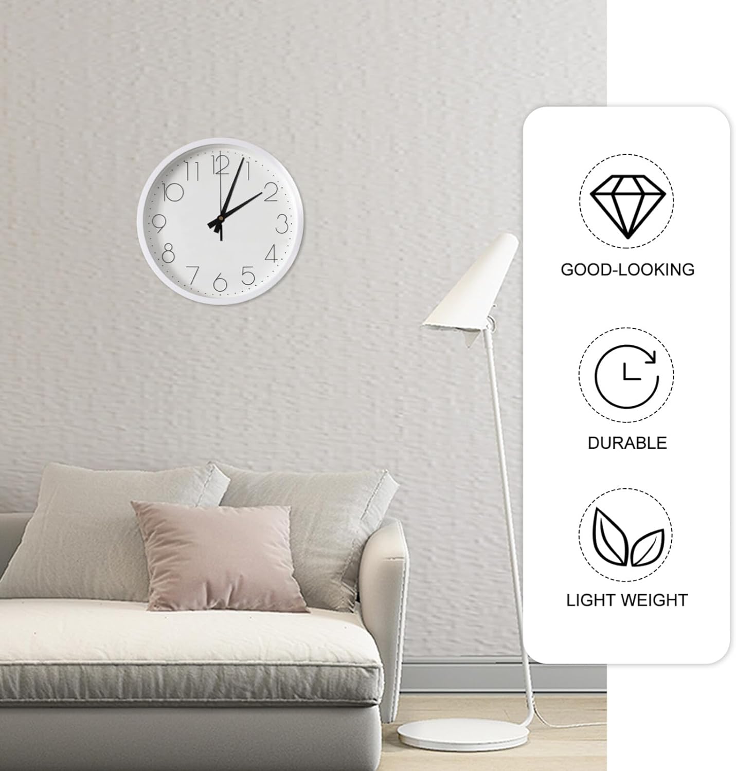DOITOOL DIY Clock Kit - Black