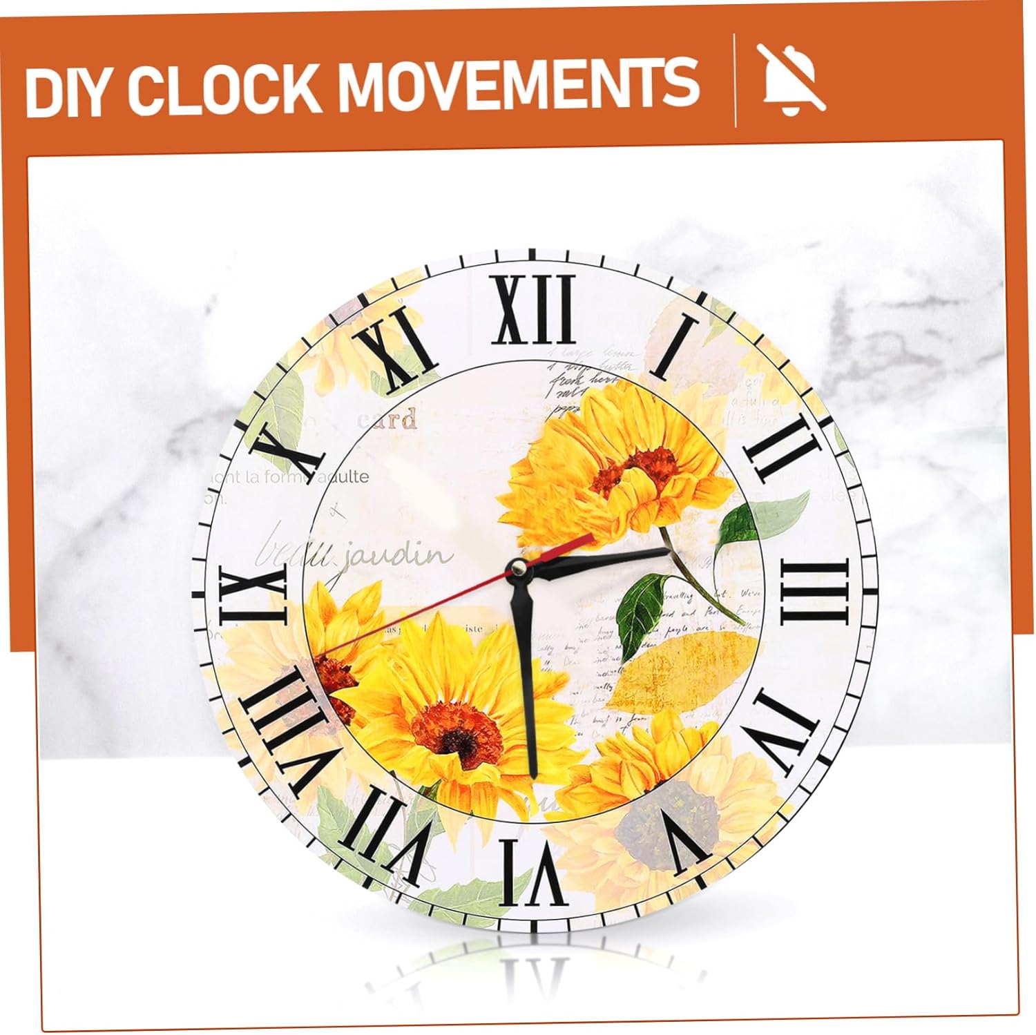 QUMIIRITY Replacement Set for Large Hand Quartz Clock Movements