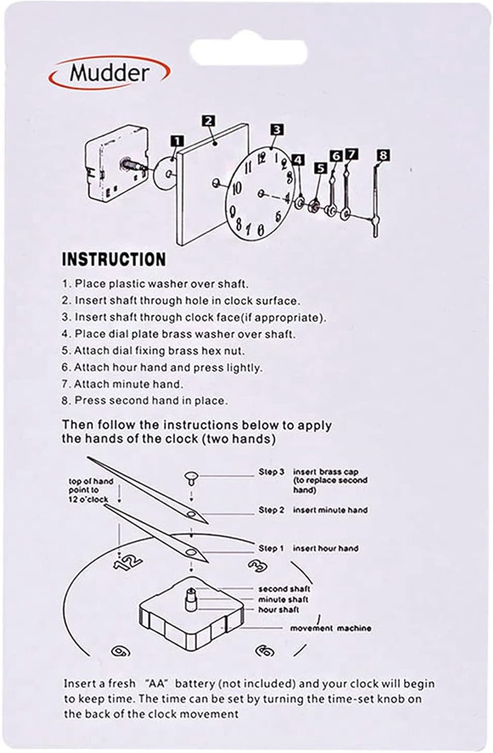 Mudder Precision Horizontal Movement Easy to Install Durable