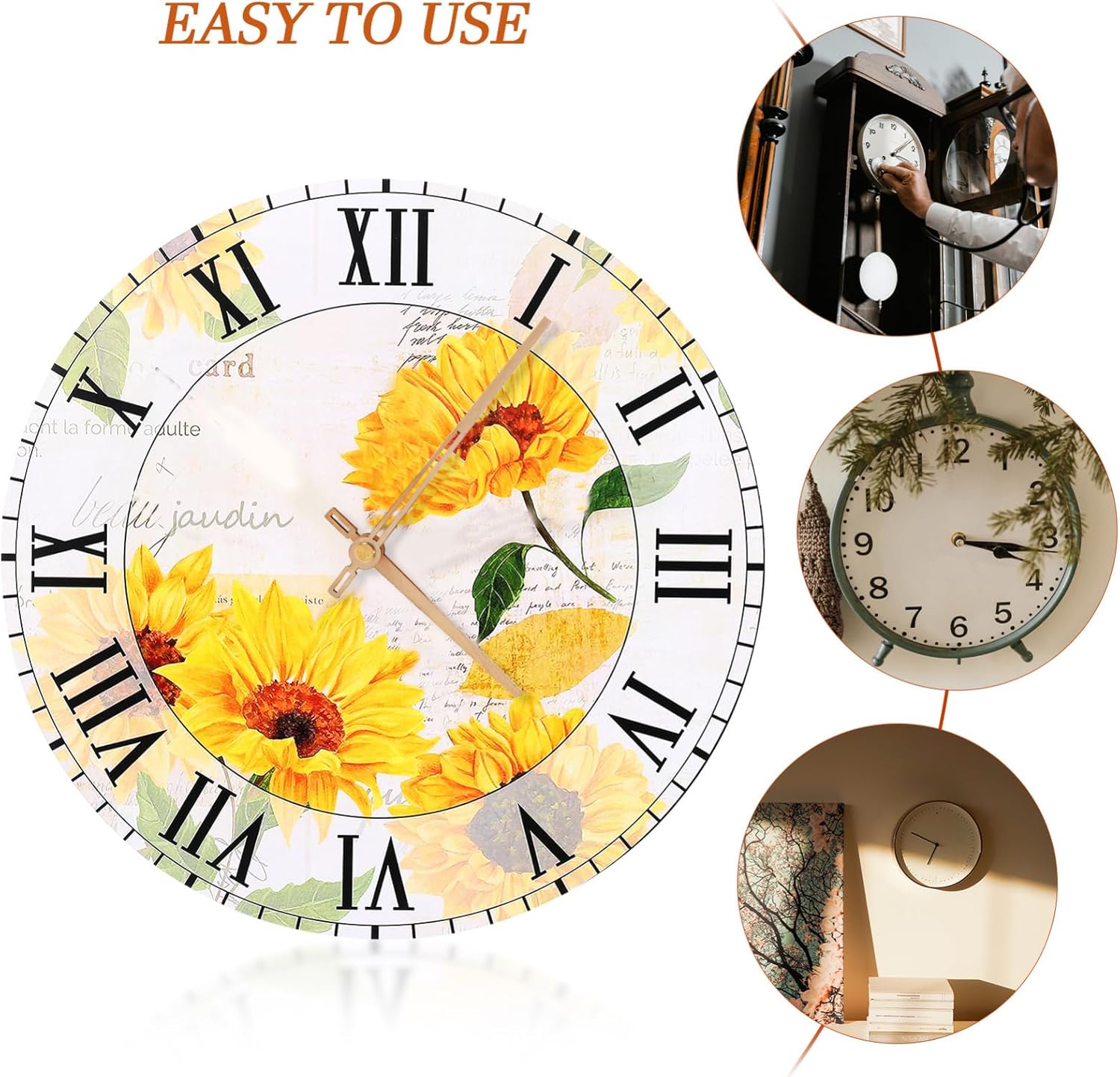 Hemobllo Silent Clock Mechanism Kit - Perfect for DIY Repair