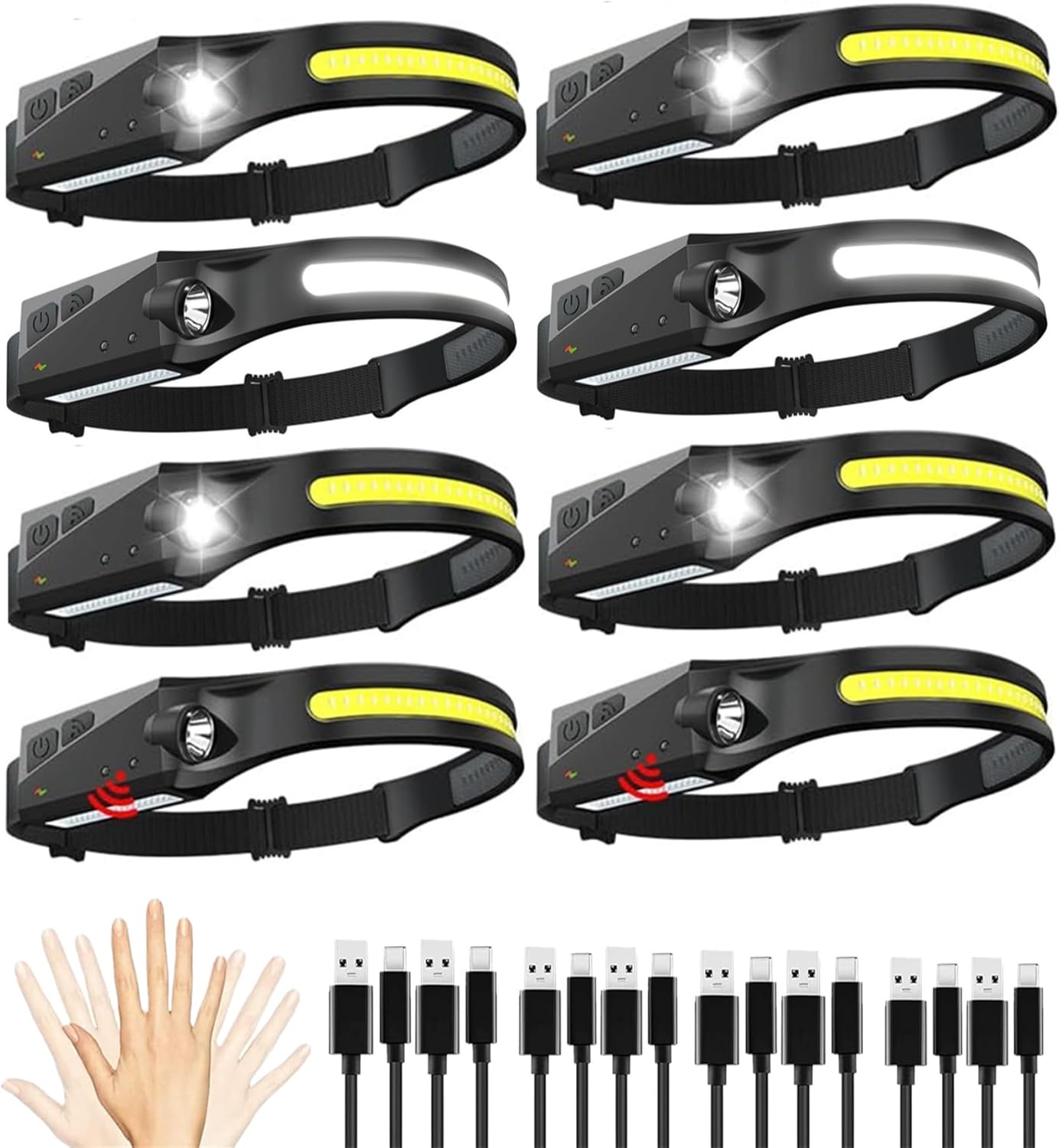 ZY Berries Rechargeable LED Headlamp