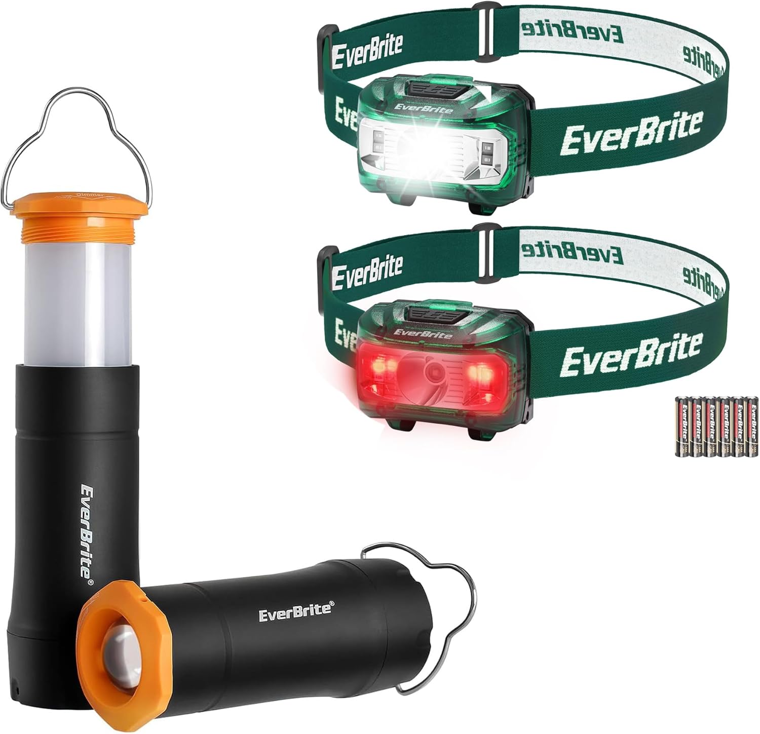 2-in-1 Mini Lantern 2-Piece Headlamp for EverBrite