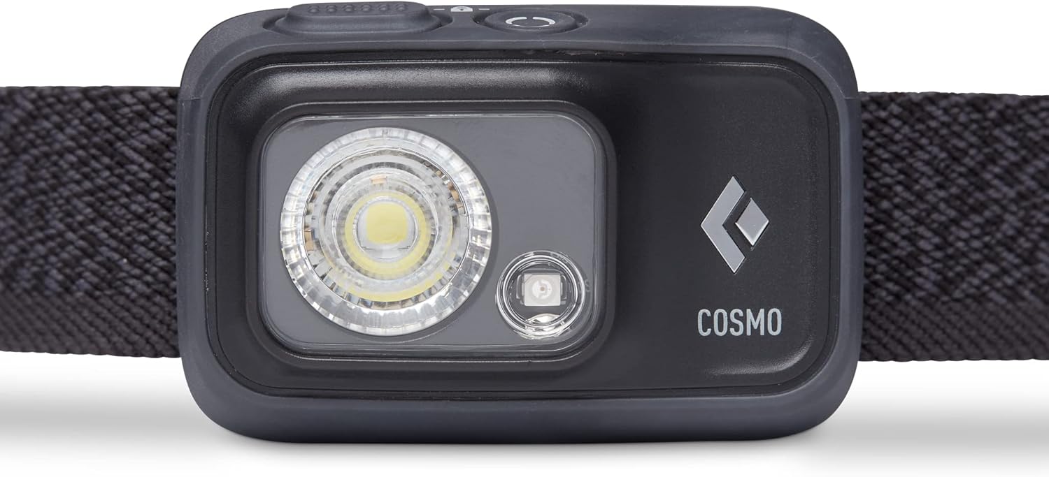 BLACK DIAMOND Cosmo 350 LED Headlamp - Graphite Waterproof Dimmable