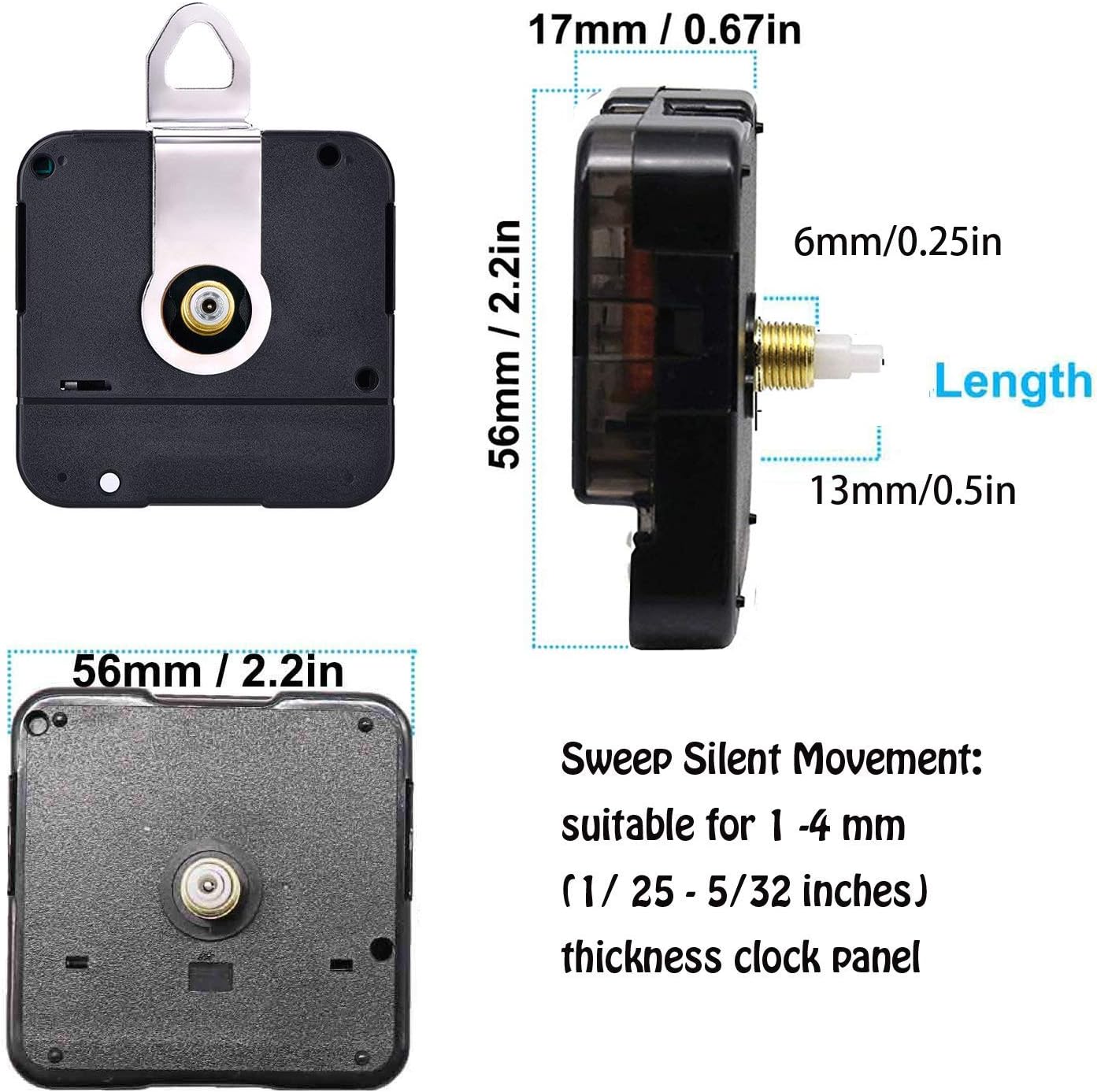DIY Wall Clock Movement Kit