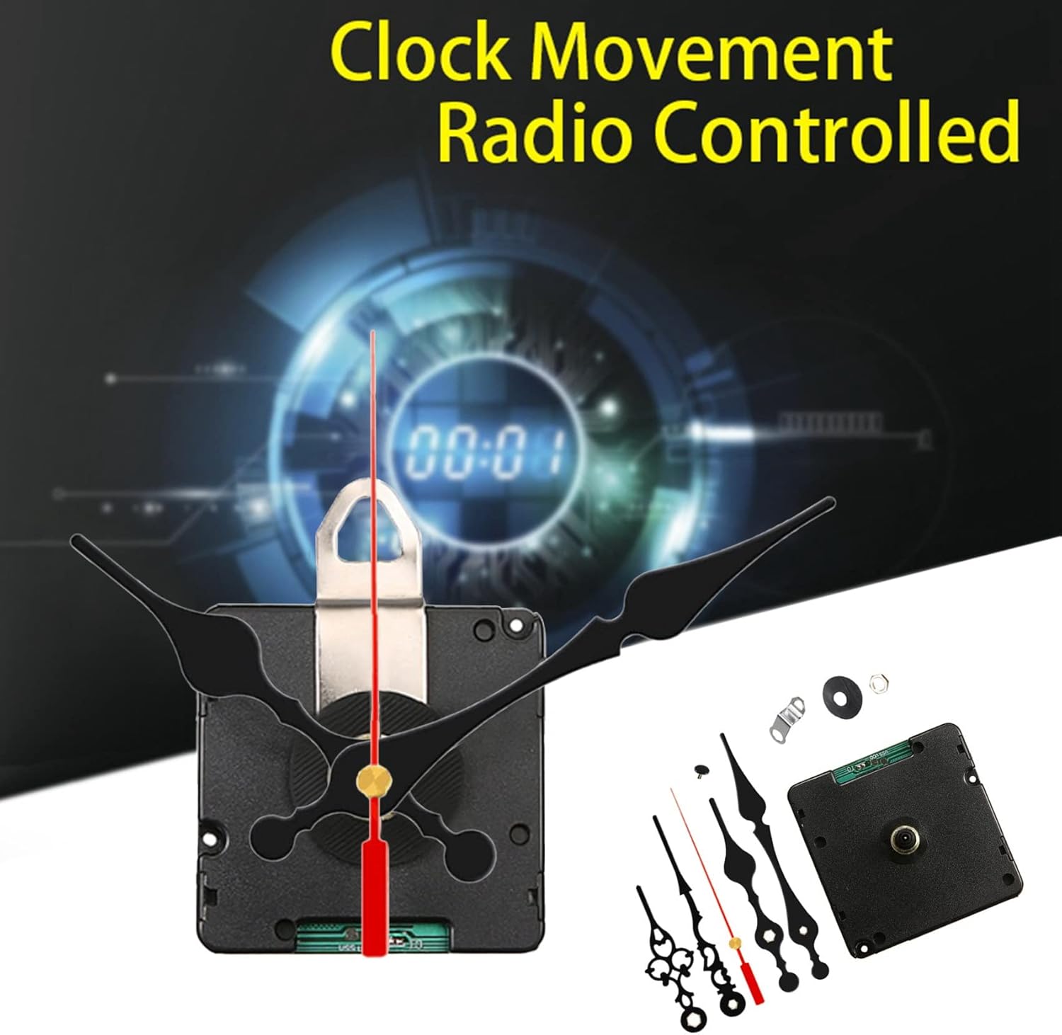 Awesome Wall Clock Replacement Components