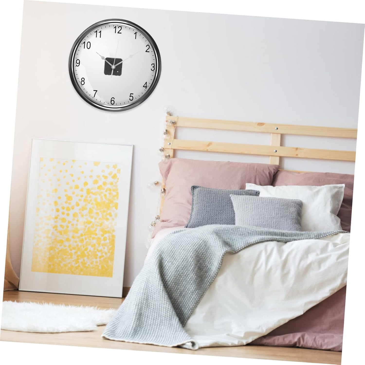 Uonlytech 1 Set Reverse Clock Mechanism Replacement Battery-Operated Backwards Clock Parts