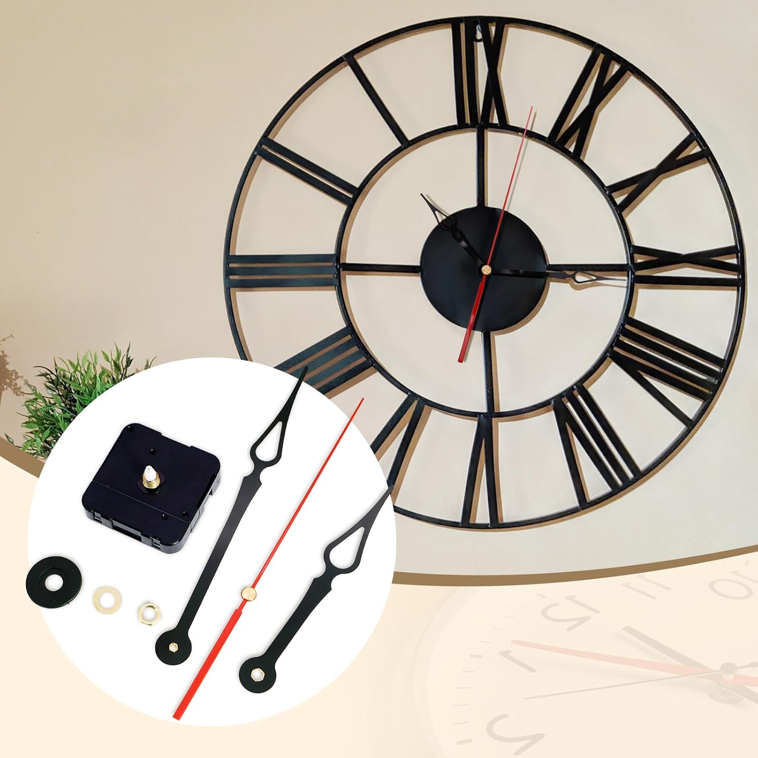Wall Clock Repair Kit Easy to Assemble Perfect for Clock Lovers