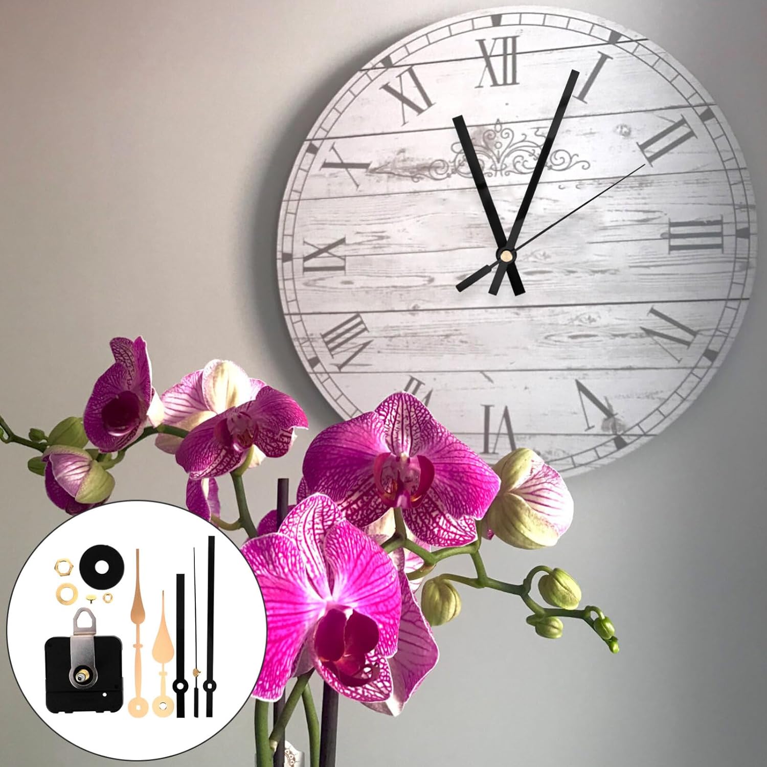 UOnlytech 1 Set Quartz Wall Clock Movement Mechanisms