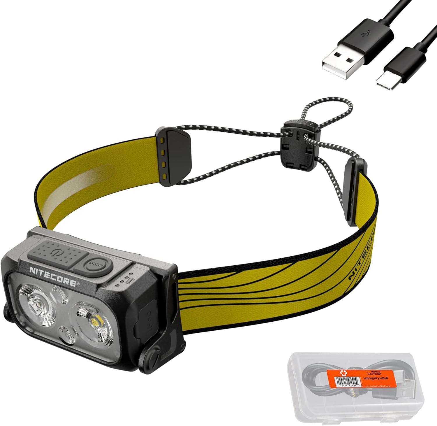400 Lumen Dual Beam Rechargeable Headlamp