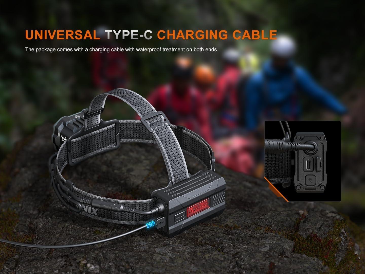 Fenix HP35R 4000 Lumen Headlamp Bright Versatile