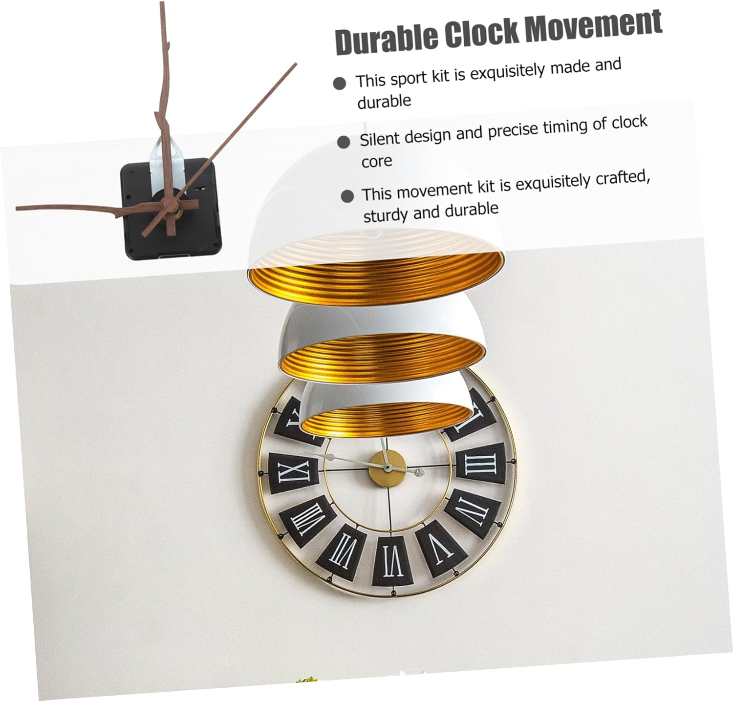 Jojofuny Replacement Clock Hands Kit