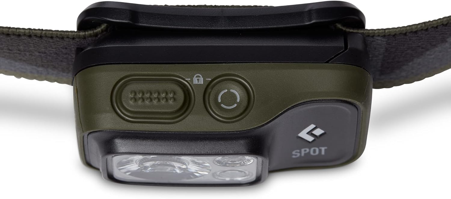 BLACK DIAMOND Spot 400 LED Headlamp Waterproof Dimmable Cam Camo Red Light Mode
