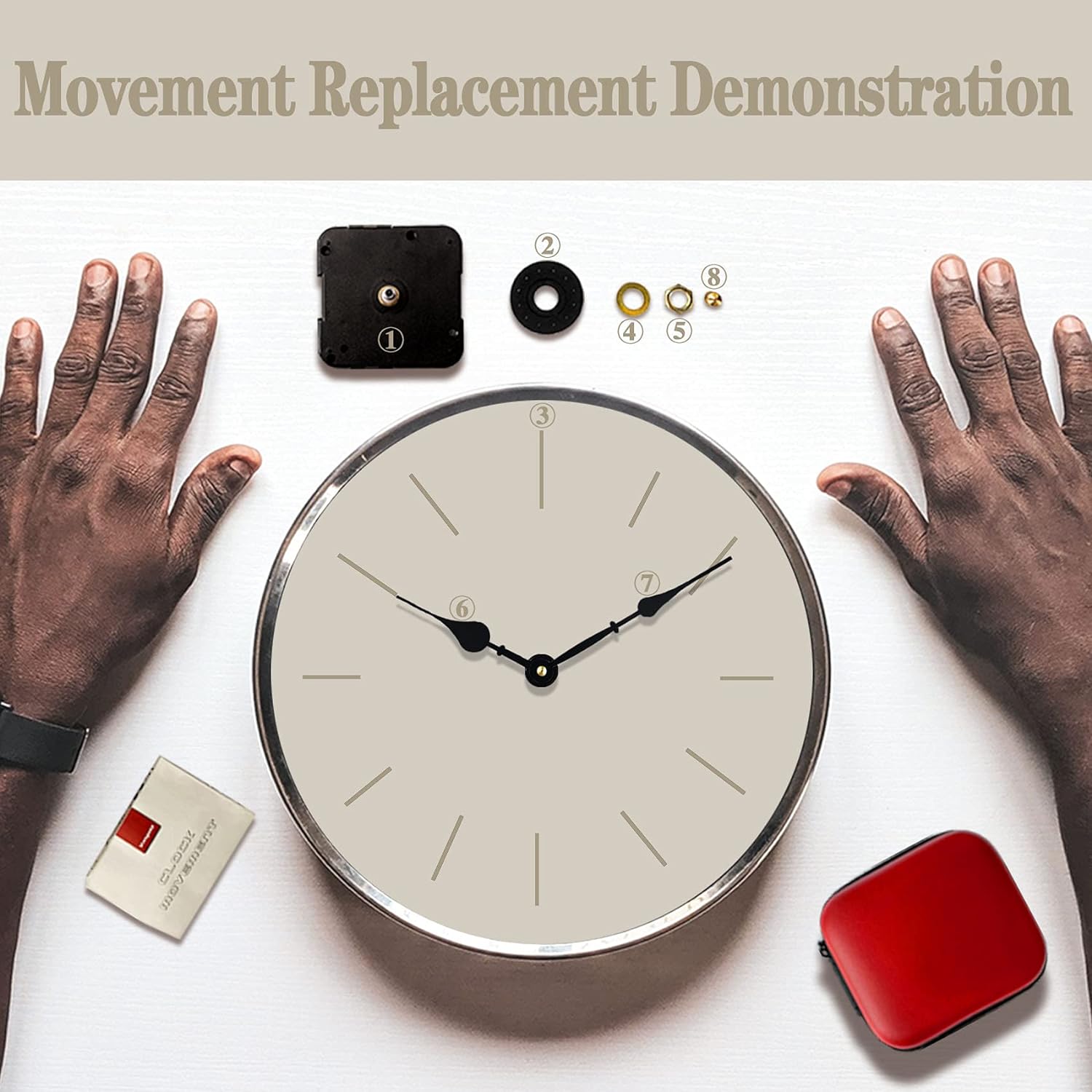 VANGOLD Plasma Patch Kit for Wall Clock Repair 12888 Series