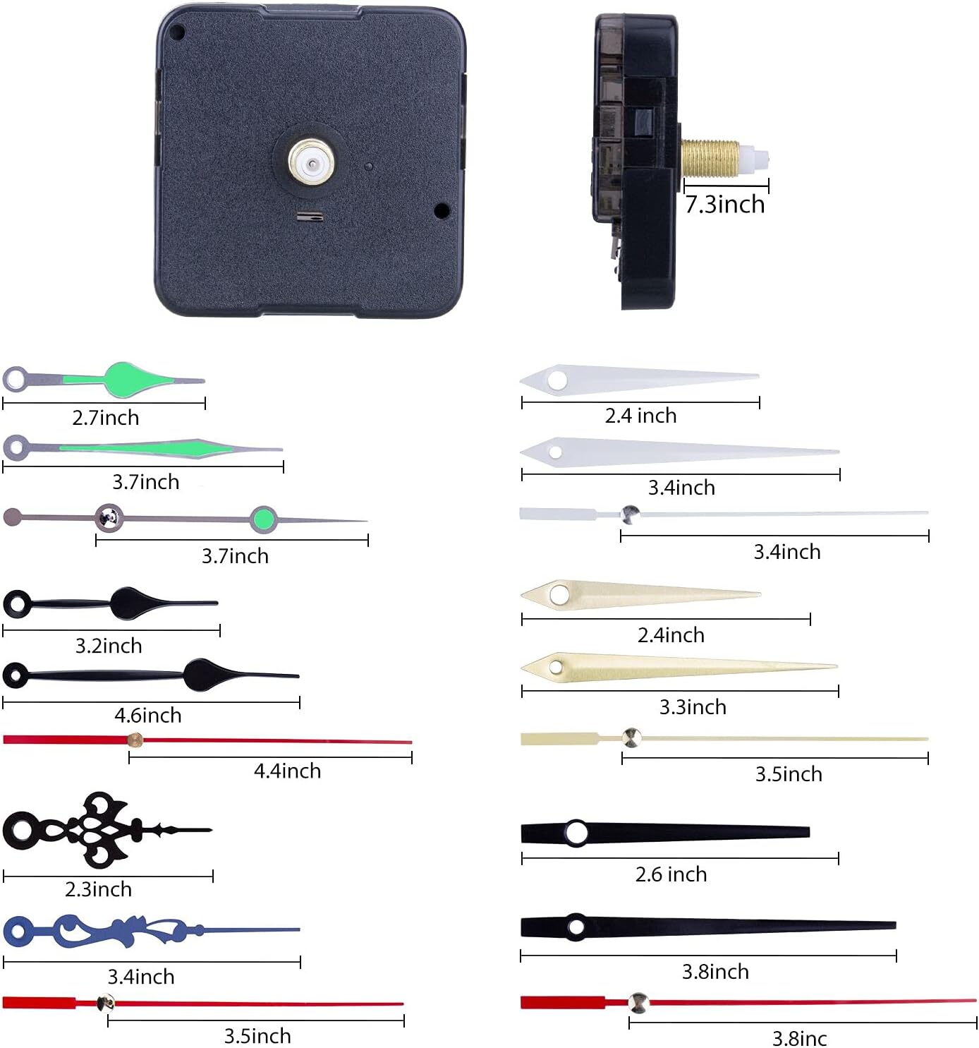Professional Clock Movement Kit