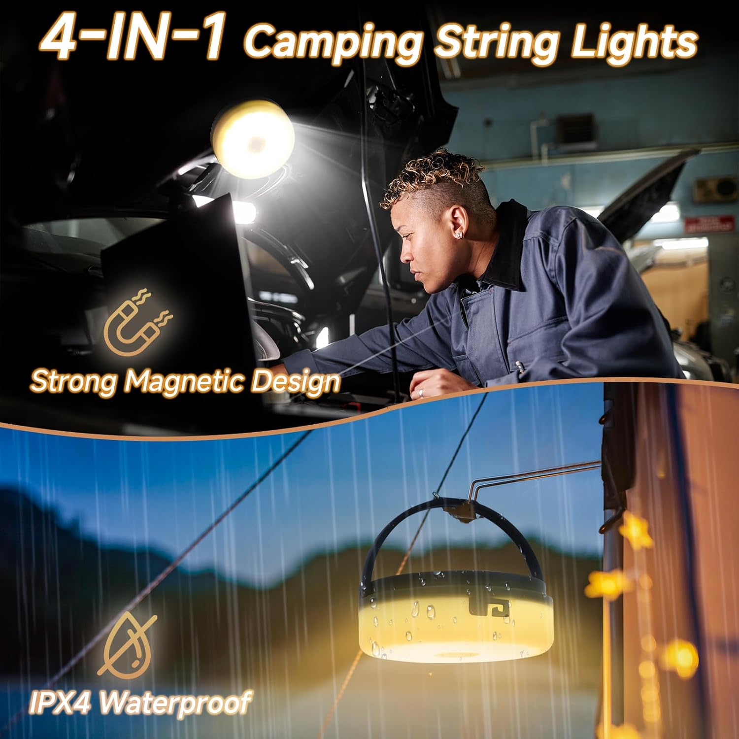 Heavy-Duty Camping Lights for Tents