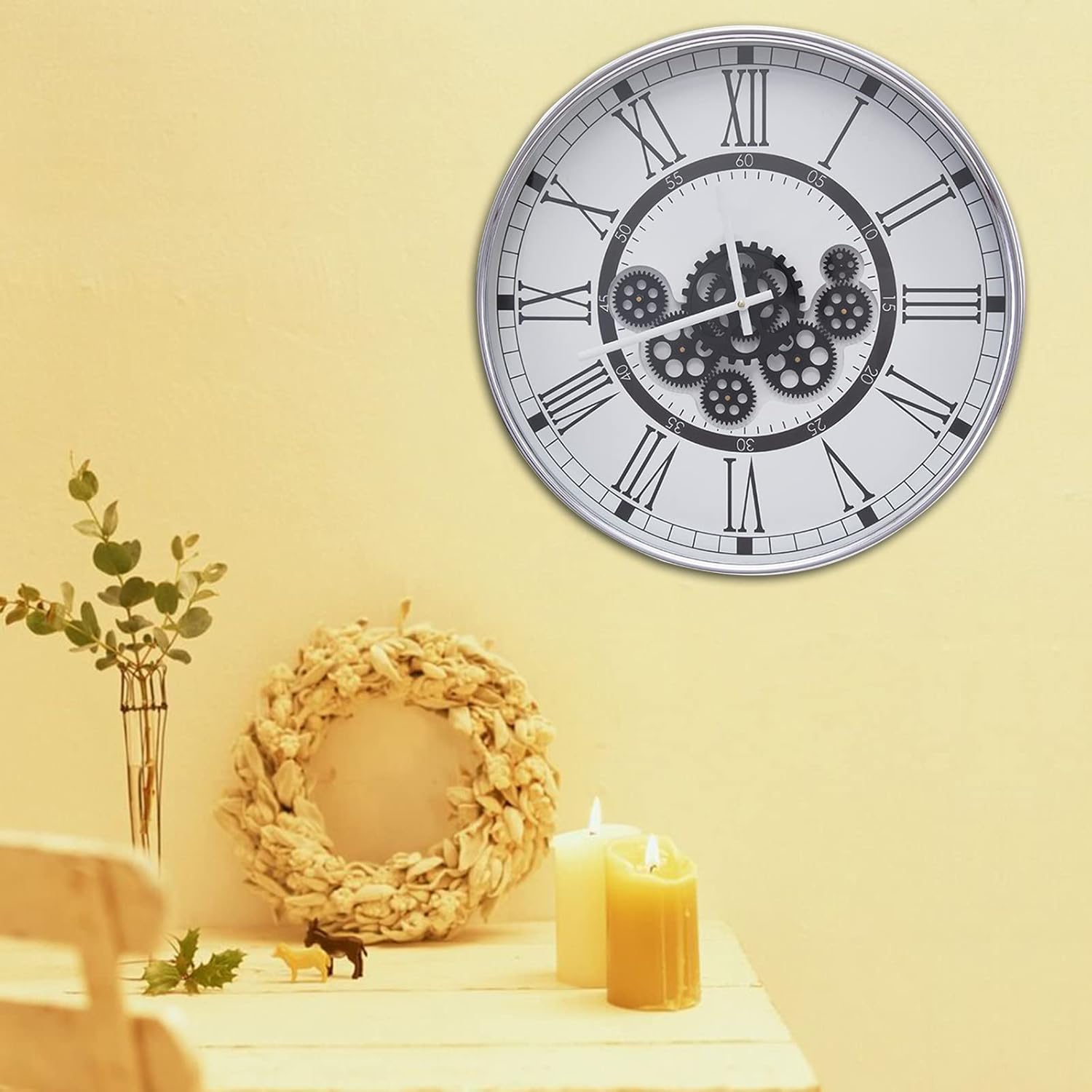 Upgraded Silent Quartz Movement Watch Repair Set for Home Clocks