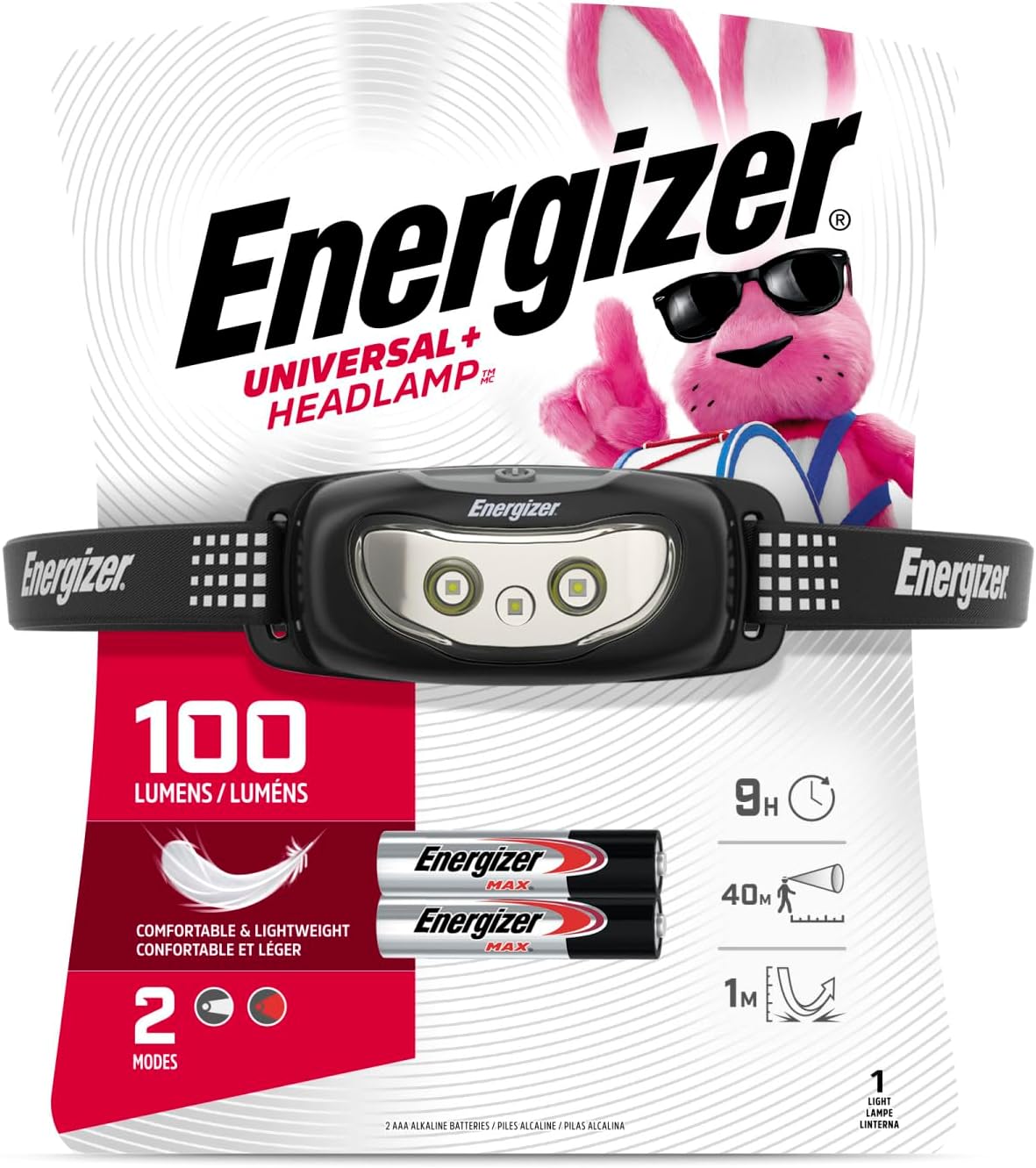 Energizer Universal LED Headlamp Pack of 2