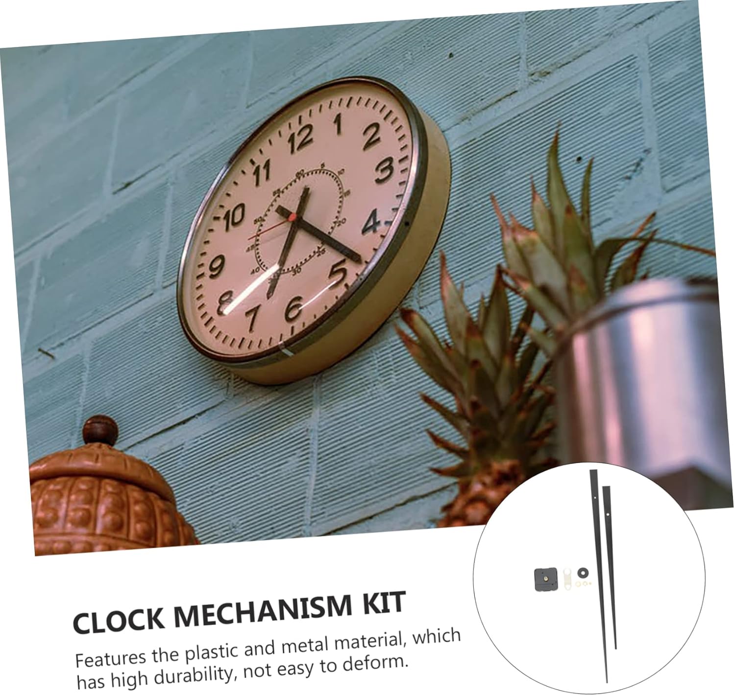 Precision Plastic Clock Movement Core