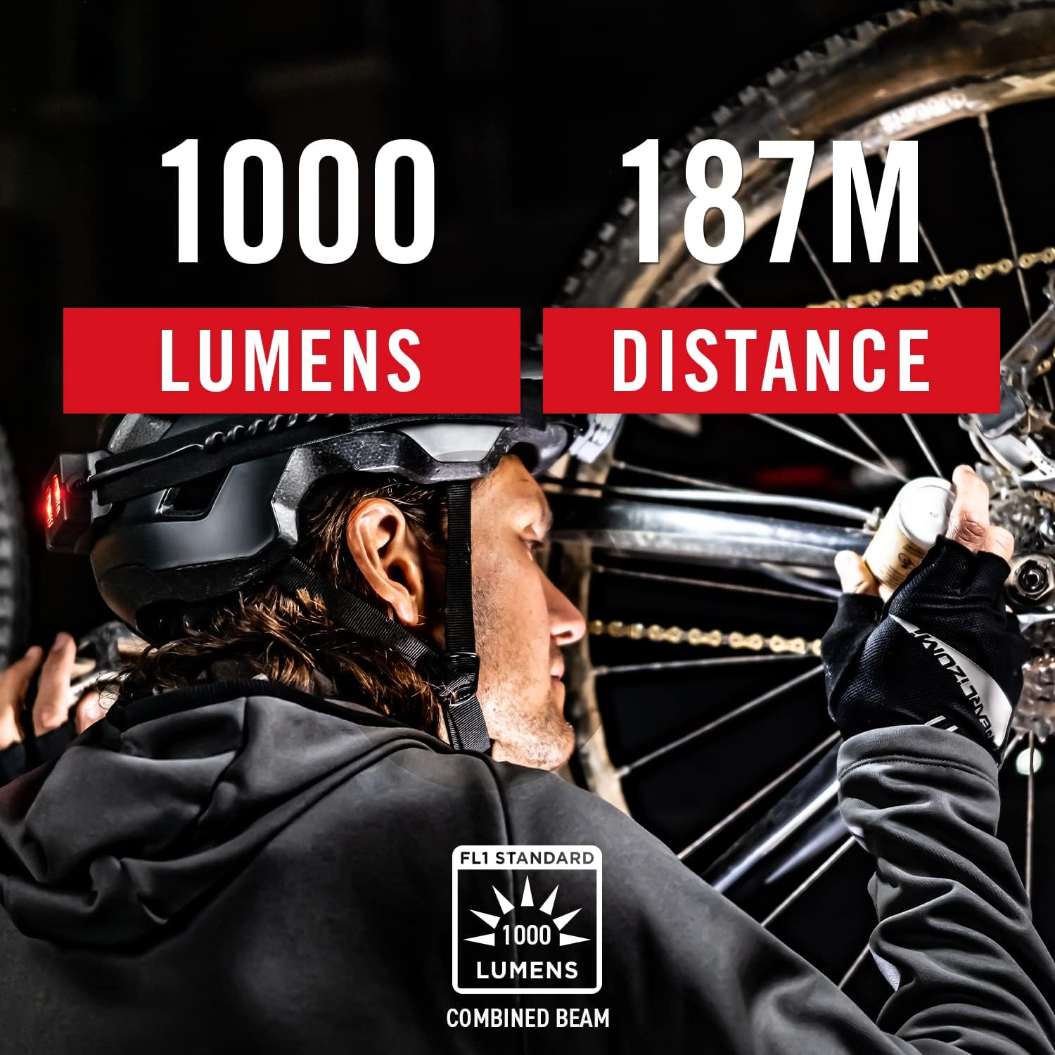 Coast RL20R 1000 Lumen Headlamp Bright Safe Reliable for Hiking