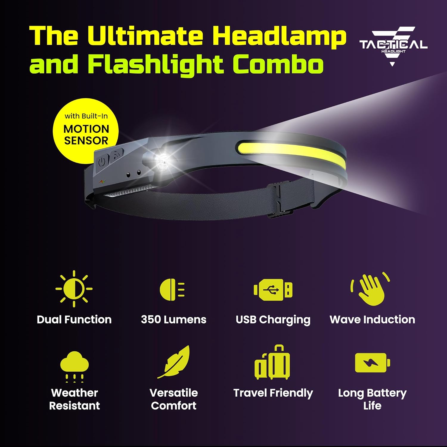 230 Wide Beam Rechargeable Headlamp