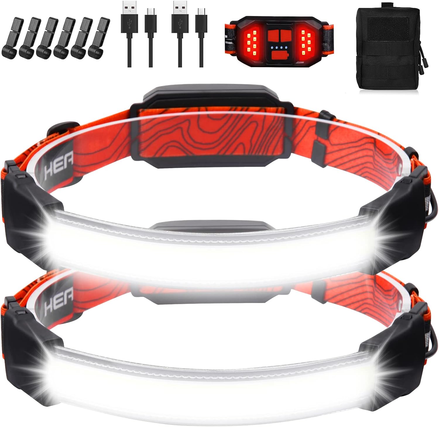 Rechargeable Headlamp 1500 Lumens